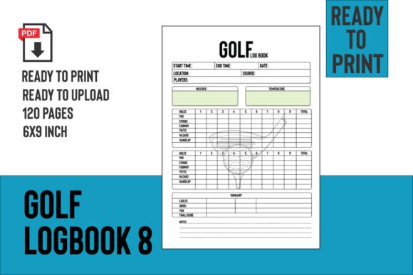 Boost Your Creative Projects with Golf Log Book 8