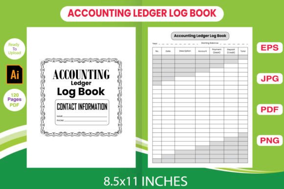 Choosing the Right Interior File for Your Amazon KDP Ledger Book