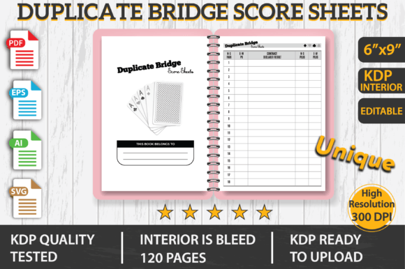 Duplicate Bridge Score Sheets: Your Essential Recording Tool