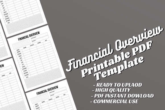 Evaluating the Financial Overview Canva Template for Your Self-Publishing Business