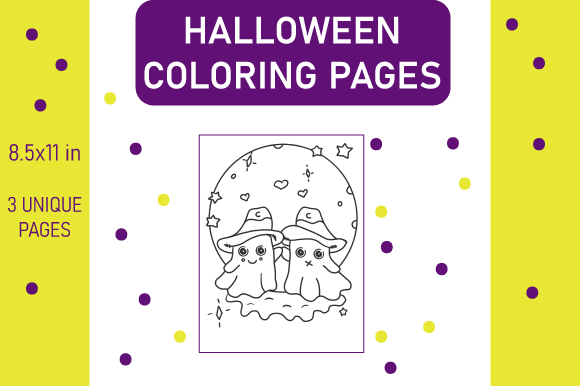Halloween Ghost Coloring Pages: Scary, Cute, and Practical