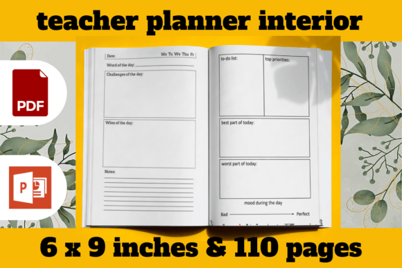 Optimizing Your Time: The Teacher Planner Interior Guide