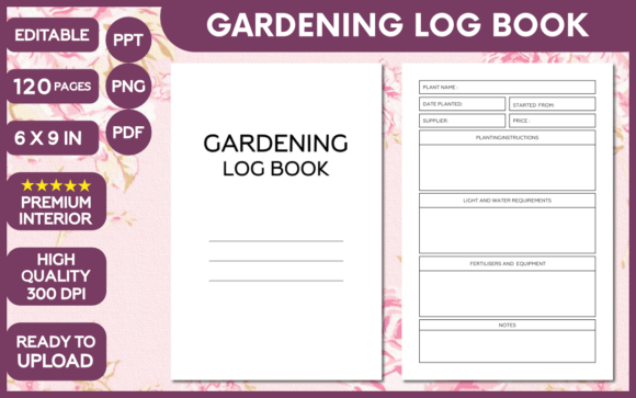 The Ultimate Gardening Companion: Your Customizable Gardening Log Book