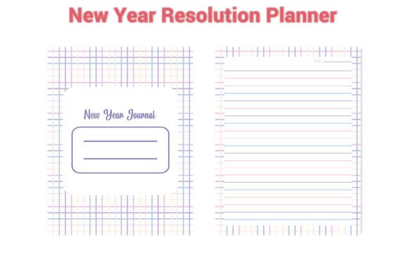 Your Path to Consistency: The Undated New Year Resolution Planner